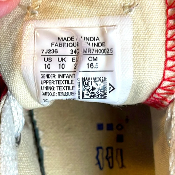 Converse Little Kids Chuck Taylor All Star Classic Low Top Shoe Sneaker Size 10 - Picture 6 of 7